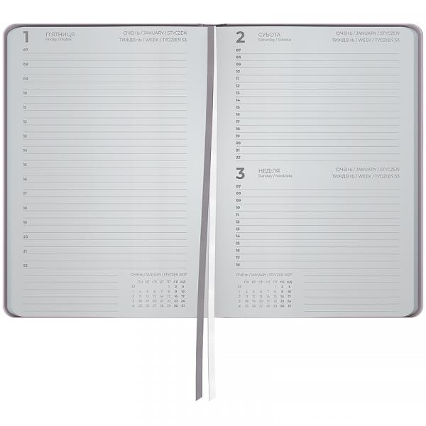 Щоденник 2027 Partner Daily Shine, 145*210, Serious stuff