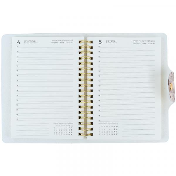 Щоденник на спіралі 2027 Partner 145*210, TR, Silky smooth 2