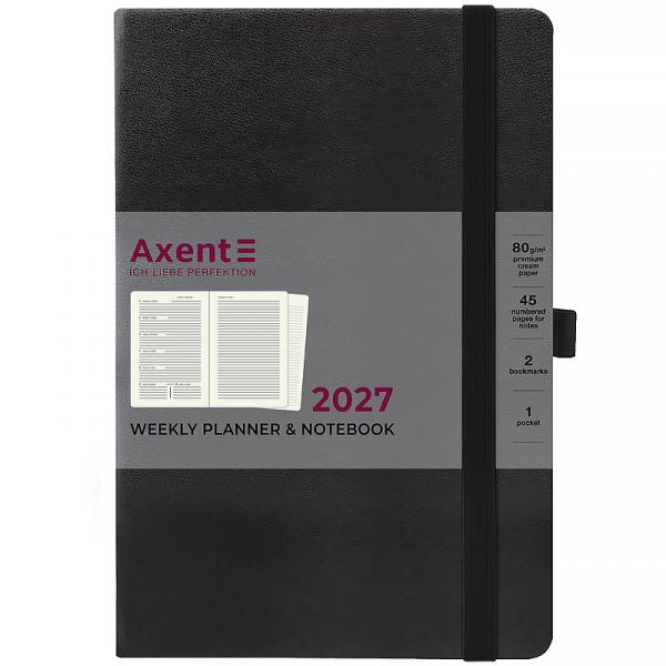 Щотижневик 2027 Prime Strong, 145*210, чорний