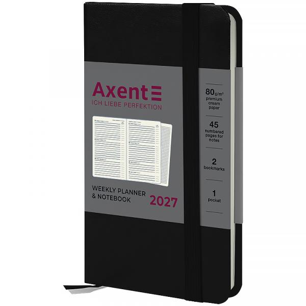 Щотижневик 2027 Pocket Strong, 90*150, чорний