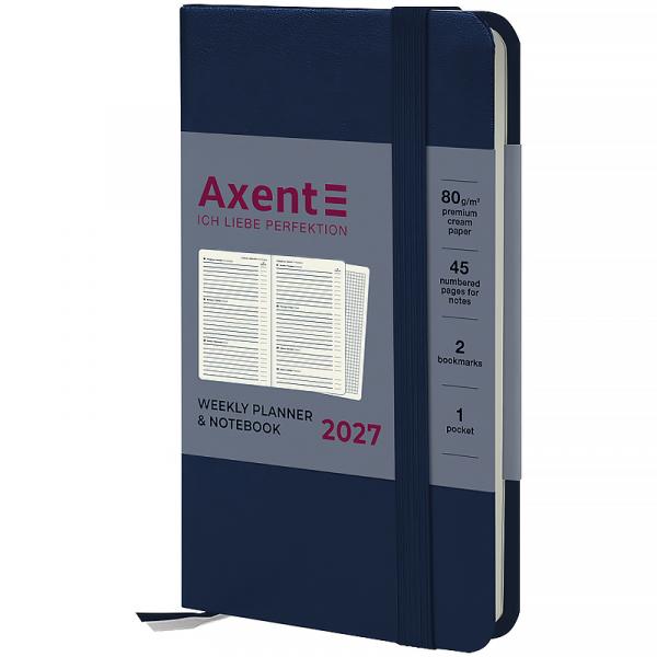 Щотижневик 2027 Pocket Strong, 90*150, синій