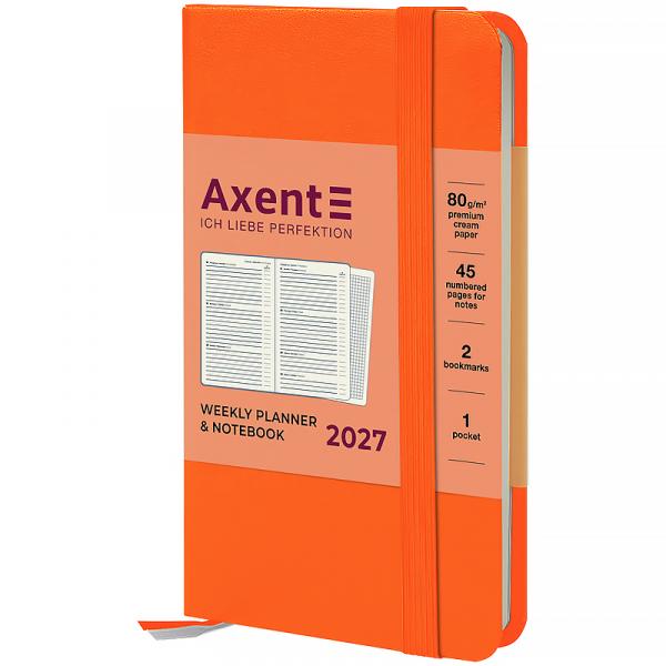 Щотижневик 2027 Pocket Strong, 90*150, помаранчевий