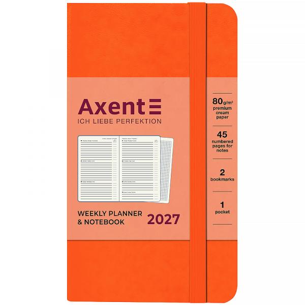 Щотижневик 2027 Pocket Strong, 90*150, помаранчевий