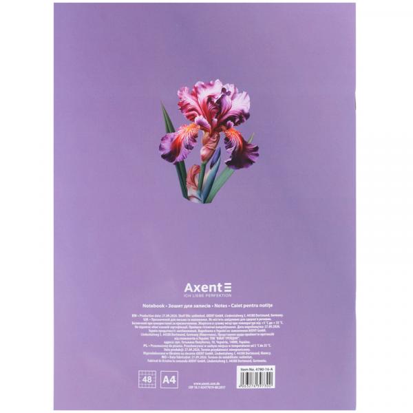 Зошит для записів А4  48 арк., кліт., Bloom 4