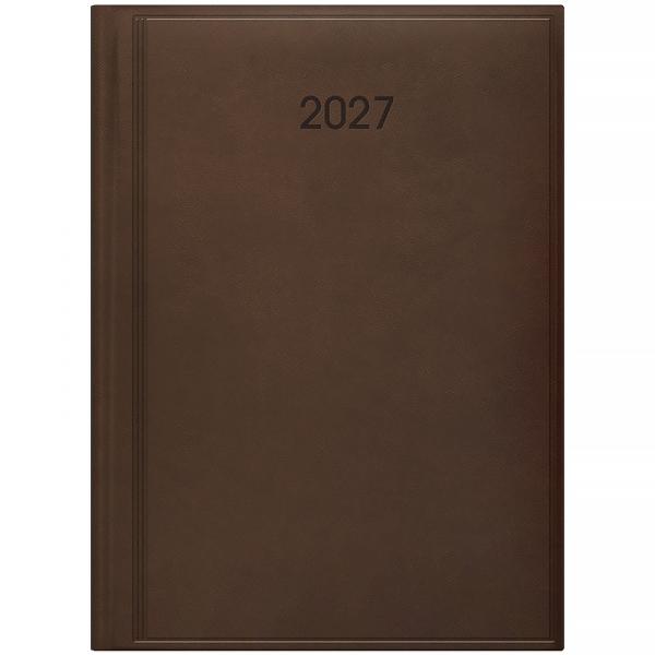 Щоденник 2027 Стандарт Torino слп/т коричневий