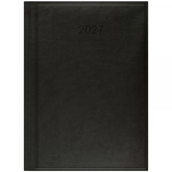 Щоденник 2027 Стандарт Torino Metallic слп/т чорний