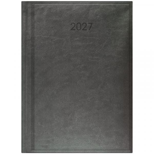 Щоденник 2027 Стандарт Torino Metallic слп/т сірий
