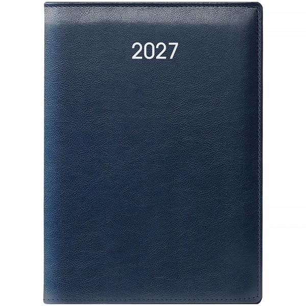 Щоденник 2027 Стандарт Soft ср/т синiй