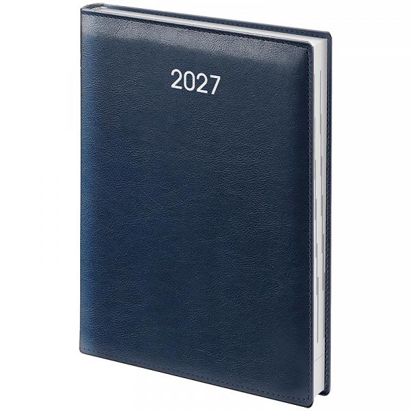 Щоденник 2027 Стандарт Soft ср/т синiй