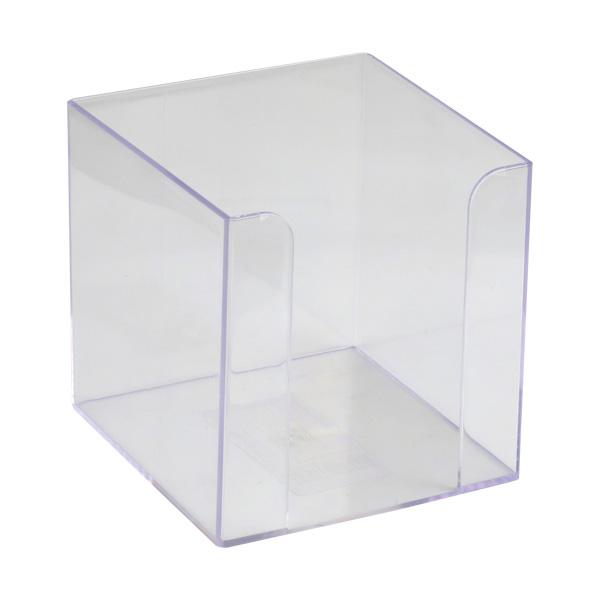 Куб для паперу 90x90x90 мм, прозорий