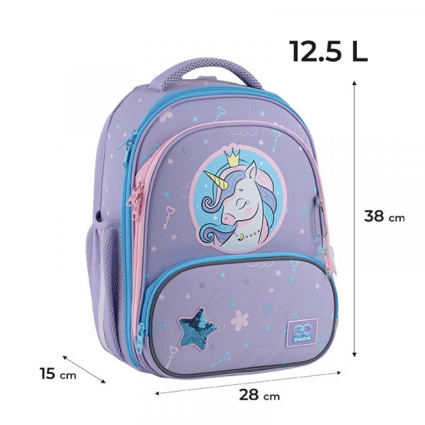 Рюкзак GoPack Education каркасний 597M-3 Fairytale Unicorn