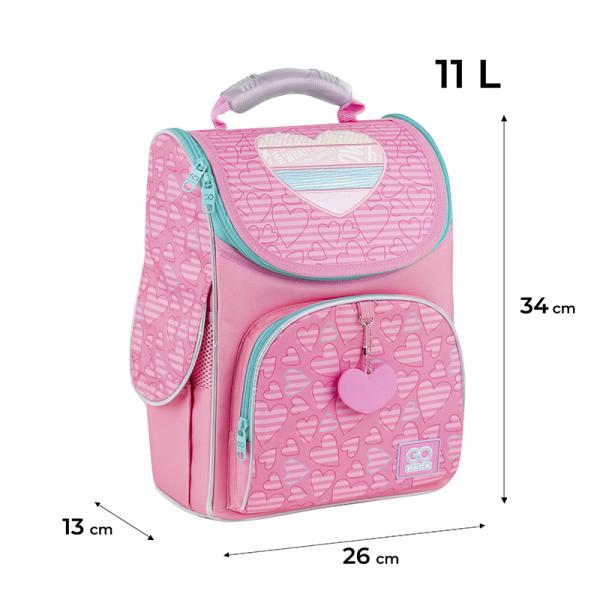 Рюкзак GoPack Education каркасний 5001S-1 Pink Dreams