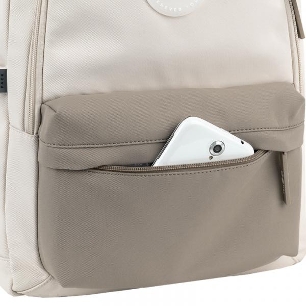 Рюкзак GoPack Education Teens 141L бежевий, коричневий