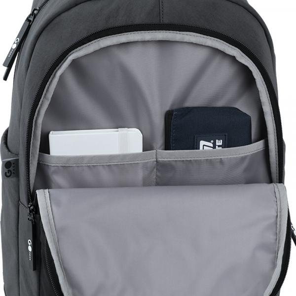 Рюкзак GoPack Education Teens 141L чорний, сірий
