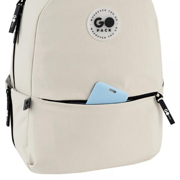 Рюкзак GoPack Education Teens 188M-1 бежевий