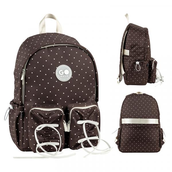Рюкзак GoPack Education Teens 130L коричневий