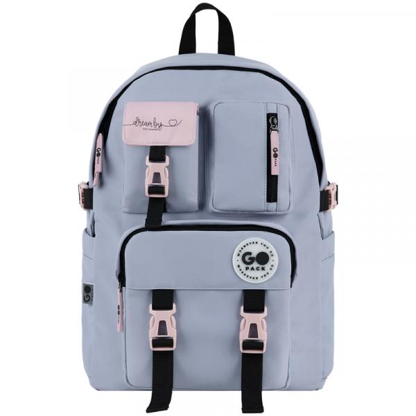 Рюкзак GoPack Education Teens 2500L сірий