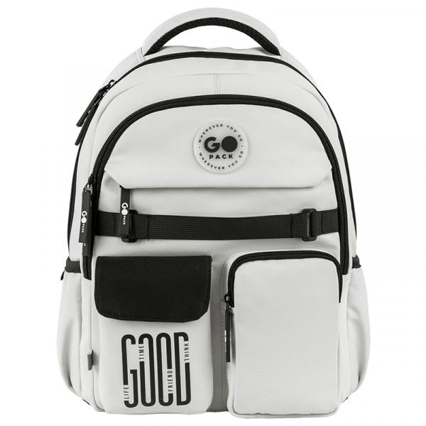 Рюкзак GoPack Education 183 світло-сірий