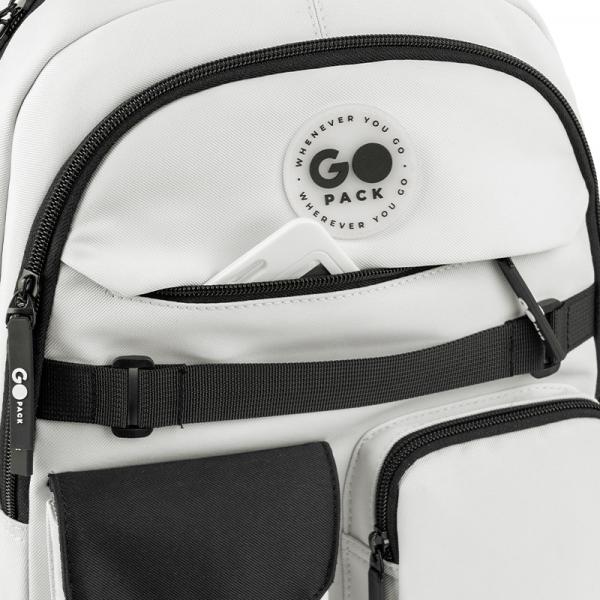 Рюкзак GoPack Education 183 світло-сірий