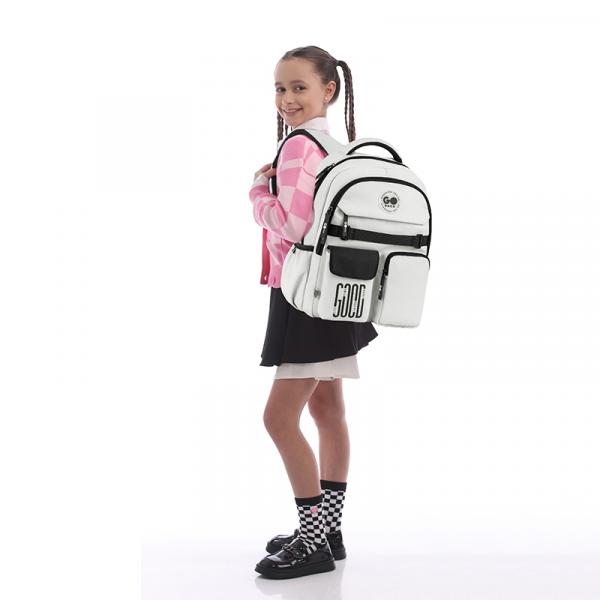 Рюкзак GoPack Education 183 світло-сірий