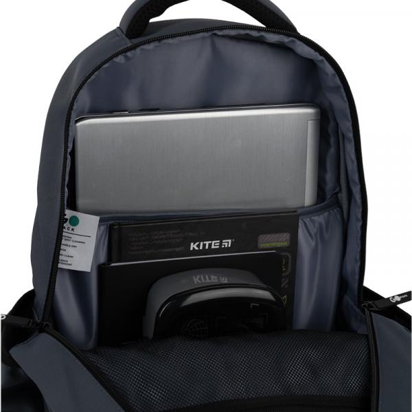 Рюкзак GoPack Education Teens 184 темно-сірий