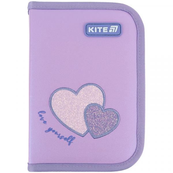 Пенал Kite 1 від., 1 відв., без наповнення 621 Sweetheart