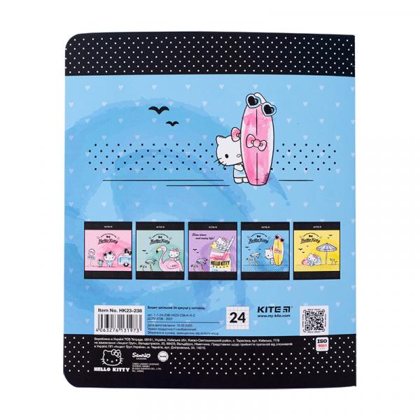 Зошит 24 арк., кл., софт тач + УФ лак, HK