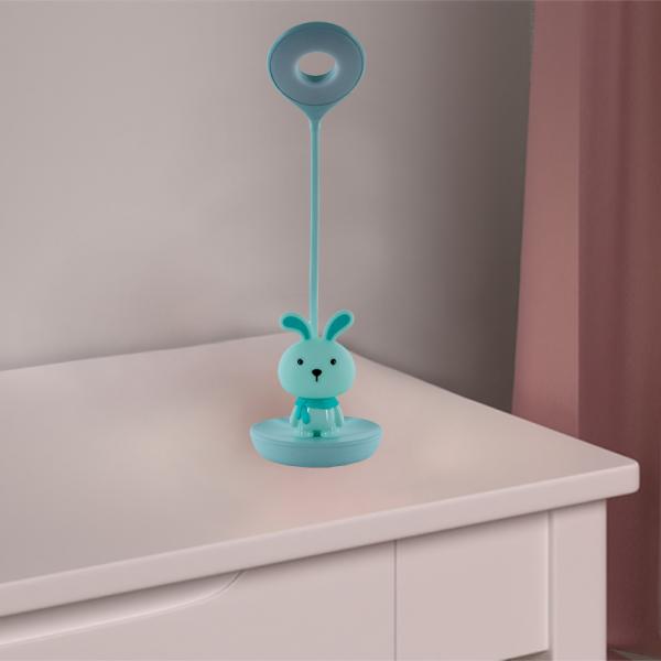 Настільна лампа LED з акумулятором Bunny, зелений