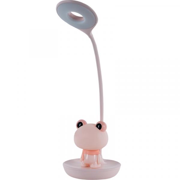Настільна лампа LED з акумулятором Froggy, рожевий