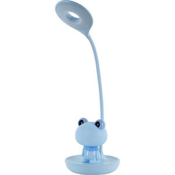 Настільна лампа LED з акумулятором Froggy, блакитний