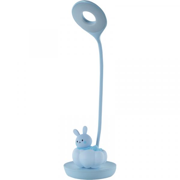 Настільна лампа LED з акумулятором Cloudy Bunny, блакитний