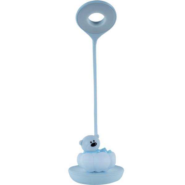 Настільна лампа LED з акумулятором Cloudy Bear, блакитний