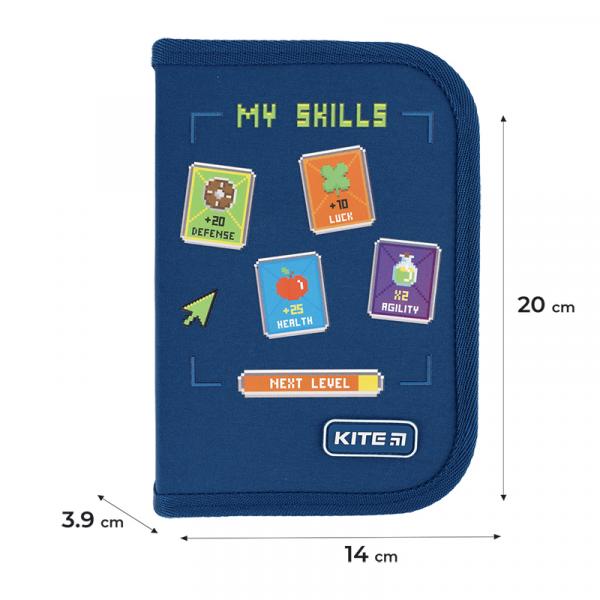 Пенал Kite 1 від., 1 відв., без наповнення 621 Next Level