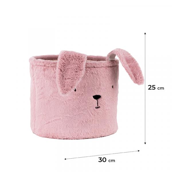 Кошик для зберігання 3100 Lovely Rabbit 30х25 см, плюшевий