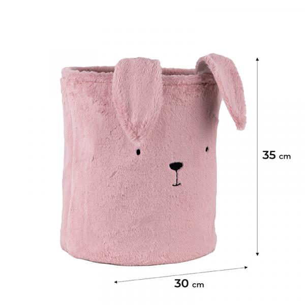 Кошик для зберігання 3100 Lovely Rabbit 30х35 см, плюшевий