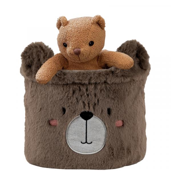 Кошик для зберігання 3100 Sweet Bear 20х16 см, плюшевий