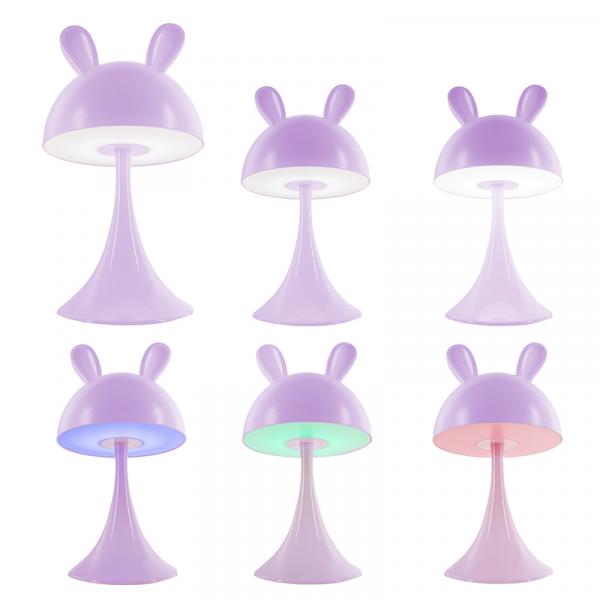 Світильник-нічник LED з акумулятором Simple Bunny,фіолетовий