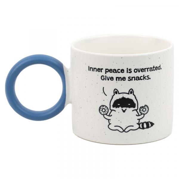 Чашка 370 мл Donut racoon