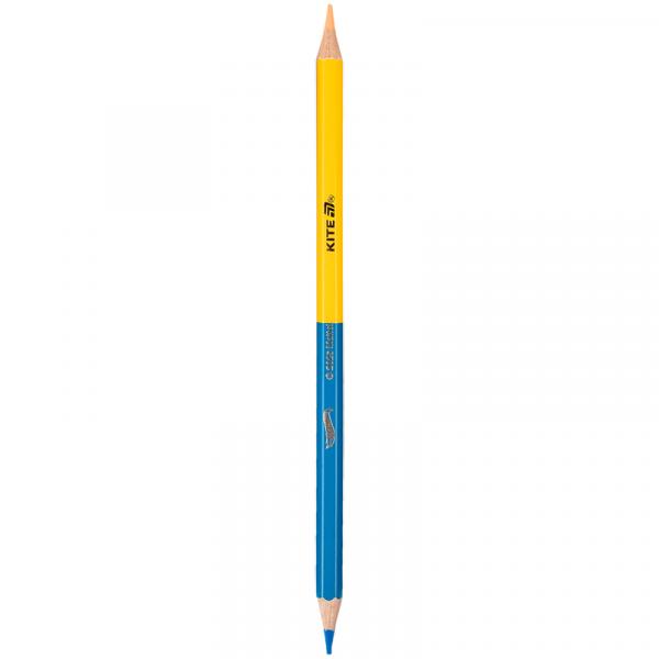 Олівці кольорові двосторонні, 12 шт. HW