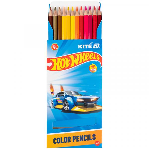 Олівці кольорові двосторонні, 12 шт. HW