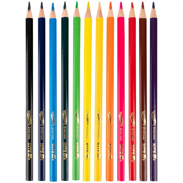 Олівці кольорові тригранні, 12 шт. HW