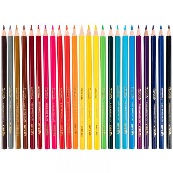 Олівці кольорові, 24 шт. HK
