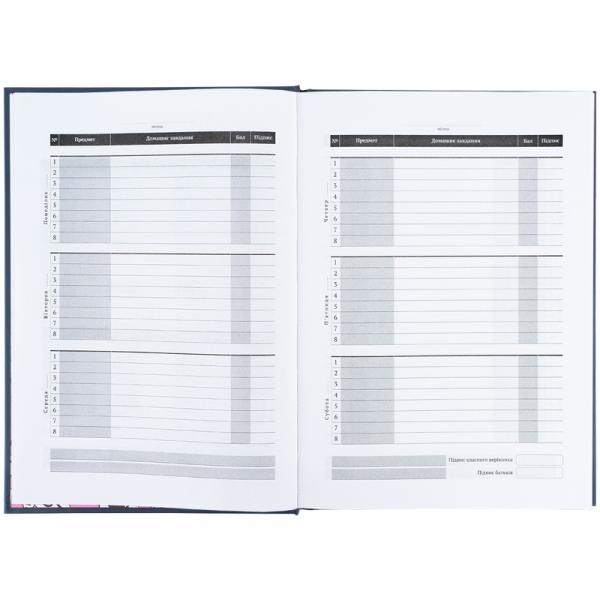 Щоденник шкільний, тверда обкл, Kawaii girl