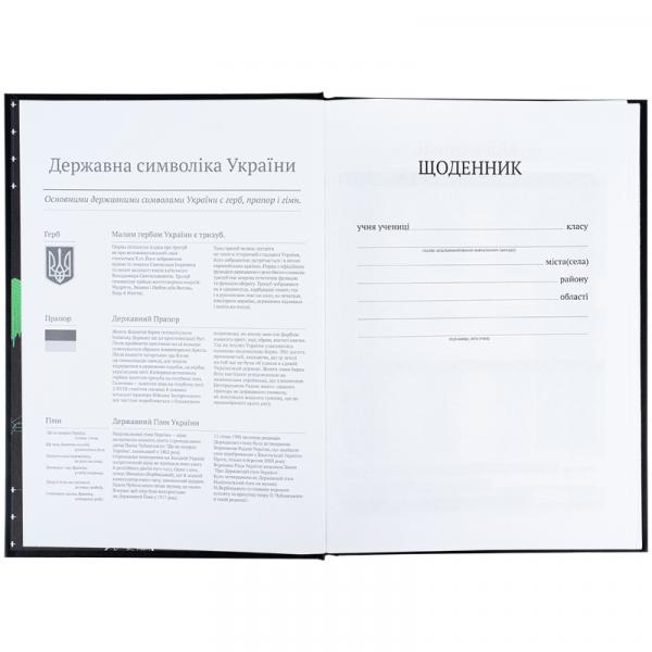 Щоденник шкільний, тверда обкл, CyberRink