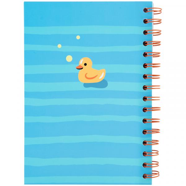 Блокнот на спіралі картонна обкл., А5, 80 арк, кл, Cute 2