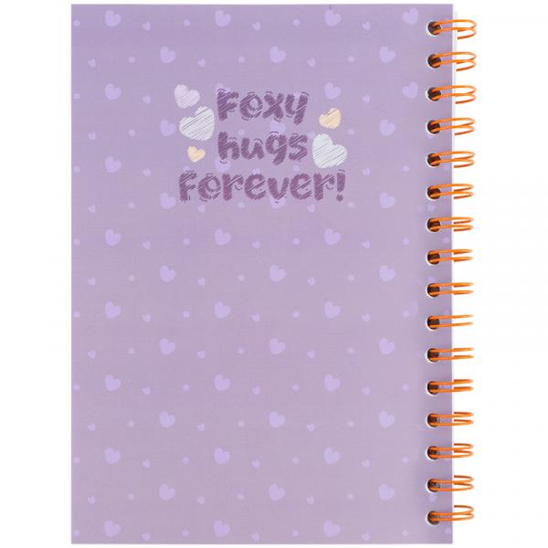 Блокнот на спіралі картонна обкл., А5, 80 арк, кл, Cute 4