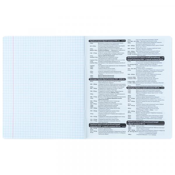 Зошит предметн. 48 арк., кл., фольга+УФ, HP, історія