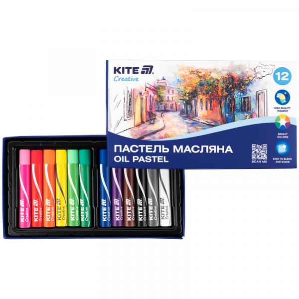 Пастель масляна, 12 кольорів Creative 