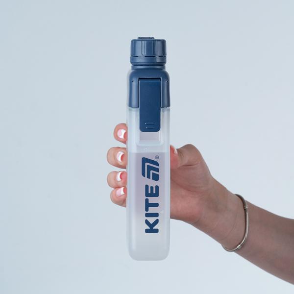 Пляшка для води, 450 мл, синя