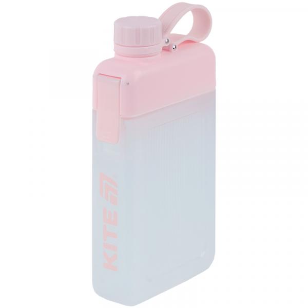 Пляшка для води, 450 мл, рожева